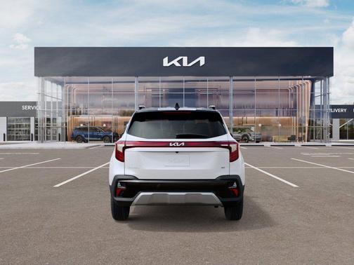 Clear White / Black Roof 2026 Kia Seltos S