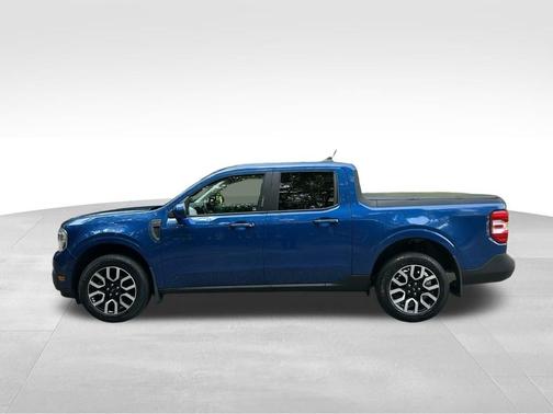 Blue 2023 Ford Maverick Lariat
