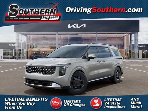 Ivory Silver 2026 Kia Carnival SX
