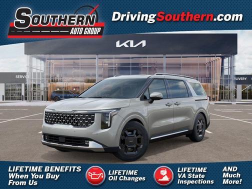 Ivory Silver 2026 Kia Carnival SX