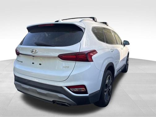 White 2020 Hyundai SANTA FE 2.0T SEL