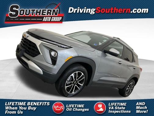 Gray 2025 Chevrolet Trailblazer LT
