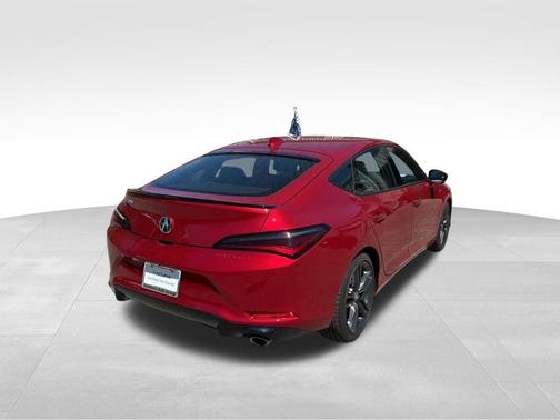 Red 2025 Acura Integra A-Spec