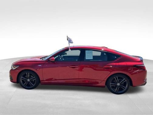 Red 2025 Acura Integra A-Spec