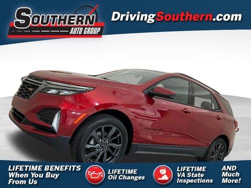 Red 2023 Chevrolet Equinox RS