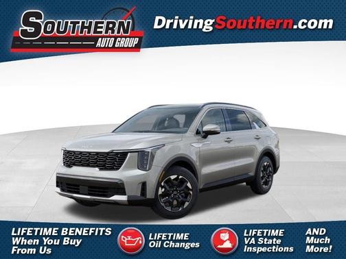 White 2026 Kia Sorento S
