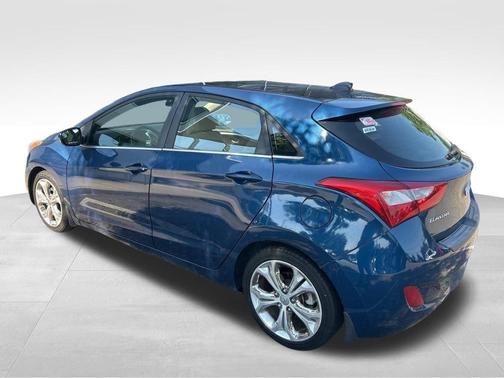 Windy Sea Blue 2013 Hyundai Elantra GT Base