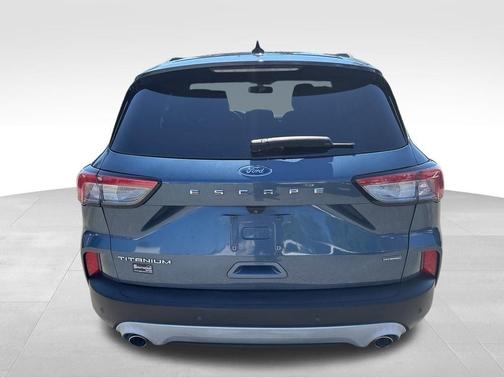Blue 2020 Ford Escape Titanium Hybrid