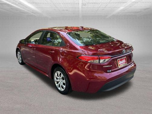 Red 2024 Toyota Corolla Hybrid LE