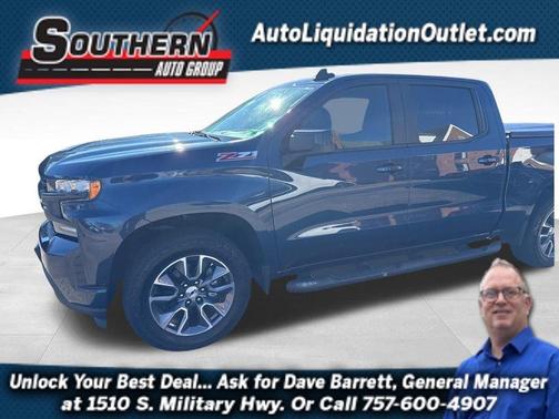 Blue 2020 Chevrolet Silverado 1500 RST