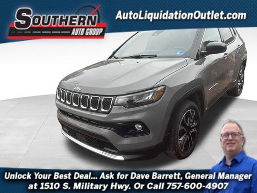 Gray 2024 Jeep Compass Limited