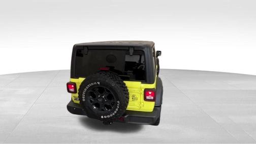 Yellow 2023 Jeep Wrangler 4xe Base