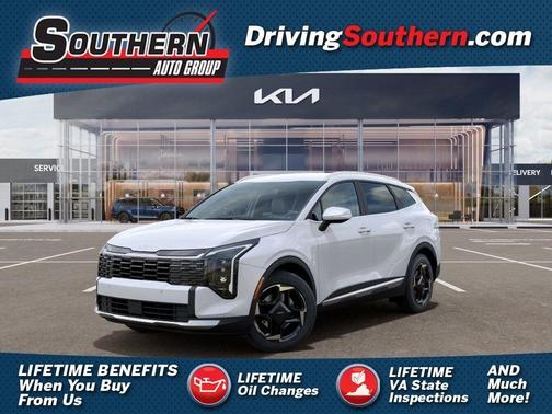 Snow White Pearl 2026 Kia Sportage Hybrid EX