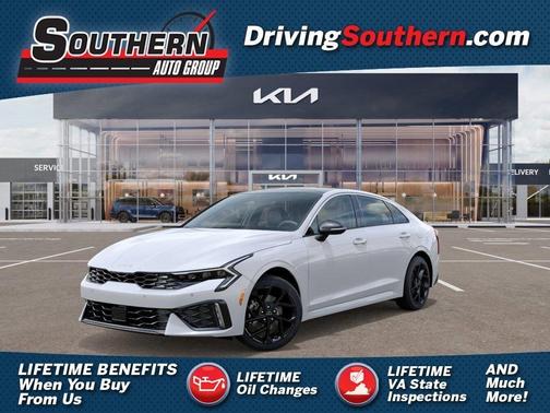 Snow White Pearl 2026 Kia K5 GT-Line