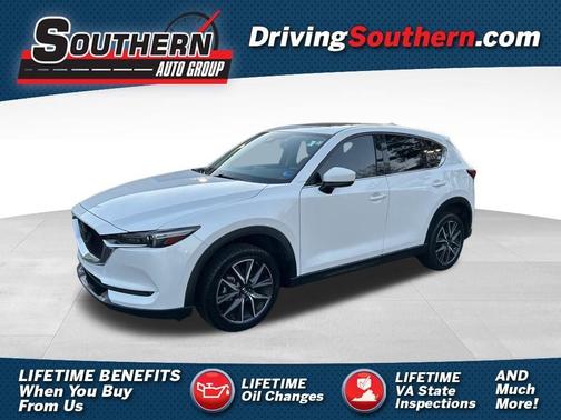 Snowflake White Pearl Mica 2018 Mazda CX-5 Grand Touring