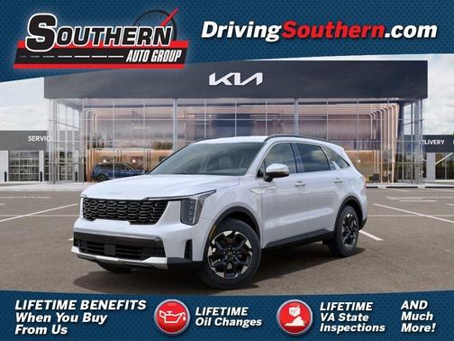 Glacial White Pearl 2026 Kia Sorento S