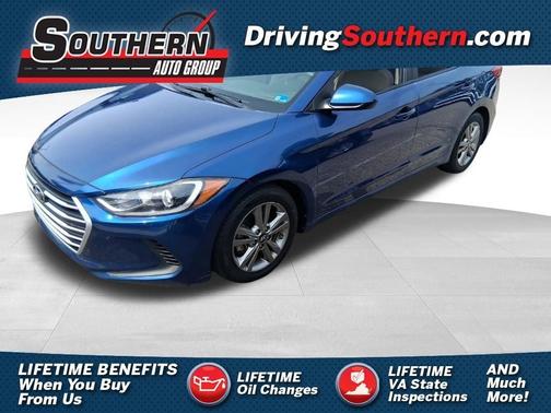 Lakeside Blue 2017 Hyundai ELANTRA SE