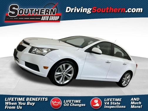White 2011 Chevrolet Cruze LTZ