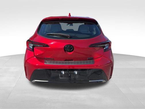Red 2025 Toyota Corolla Hatchback XSE