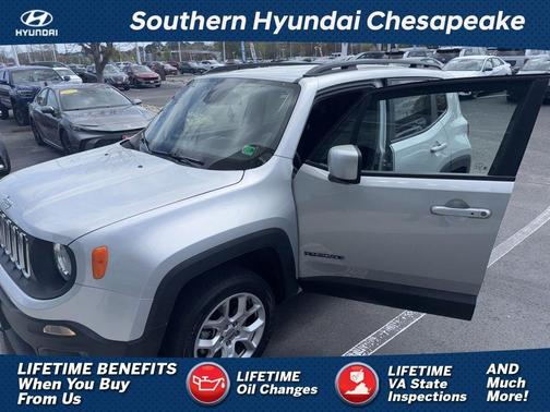 Silver 2018 Jeep Renegade Latitude