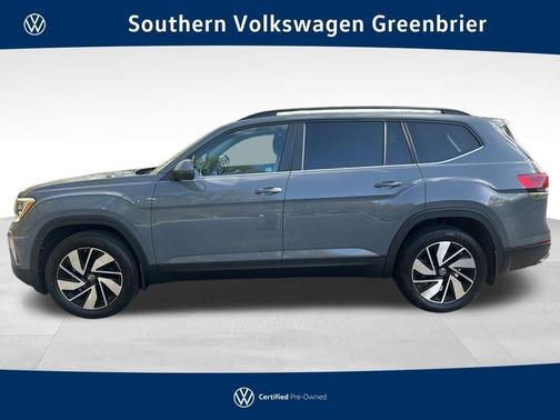 Pure Gray 2025 Volkswagen Atlas 2.0T SE