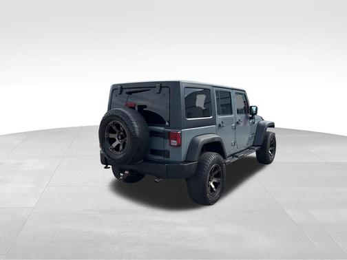 Gray 2014 Jeep Wrangler Unlimited Sport