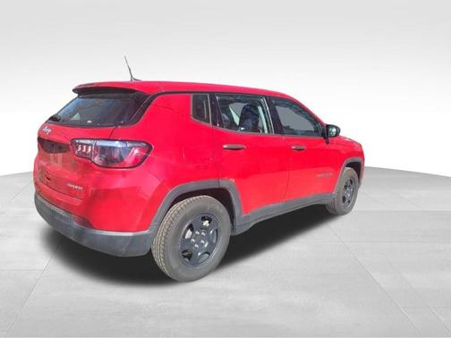 Red 2021 Jeep Compass Sport
