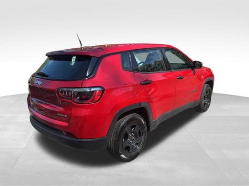 Red 2021 Jeep Compass Sport