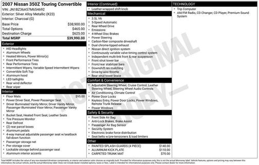 2007 Nissan 350Z Touring