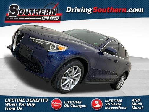 Blue 2018 Alfa Romeo Stelvio Ti