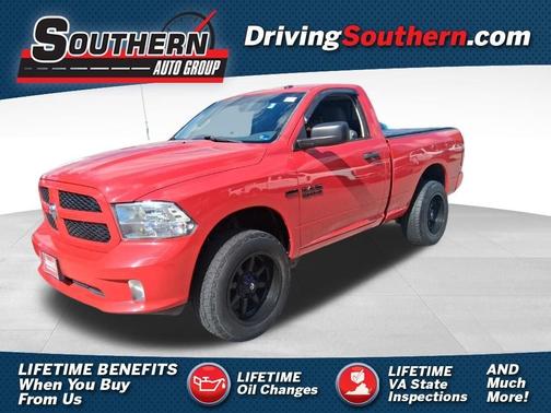 Red 2014 RAM 1500 Tradesman/Express