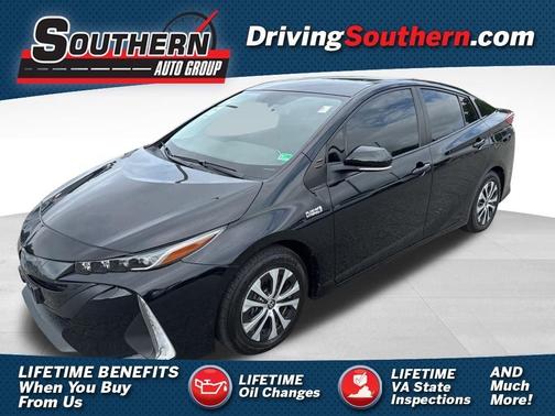 Black 2021 Toyota Prius Prime LE