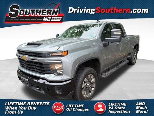 Gray 2024 Chevrolet Silverado 2500 Custom