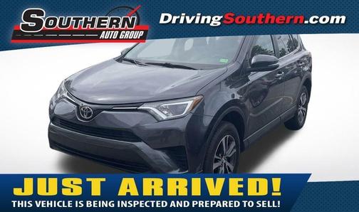 Blue 2017 Toyota RAV4 LE