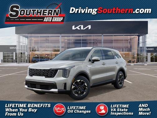 Ivory Silver 2026 Kia Sorento S