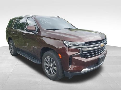 Orange 2022 Chevrolet Tahoe LT