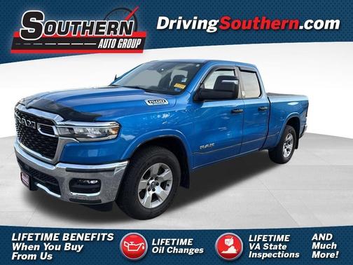 Blue 2025 RAM 1500 Big Horn/Lone Star