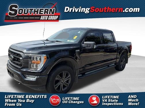 Black 2021 Ford F-150 XLT