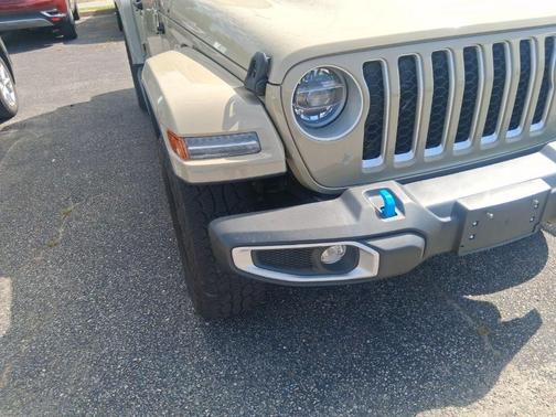 Beige 2022 Jeep Wrangler Unlimited 4xe Sahara