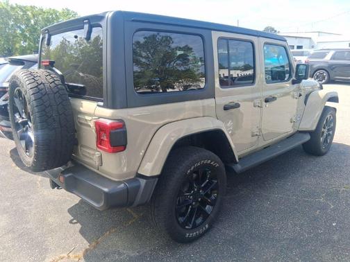 Beige 2022 Jeep Wrangler Unlimited 4xe Sahara