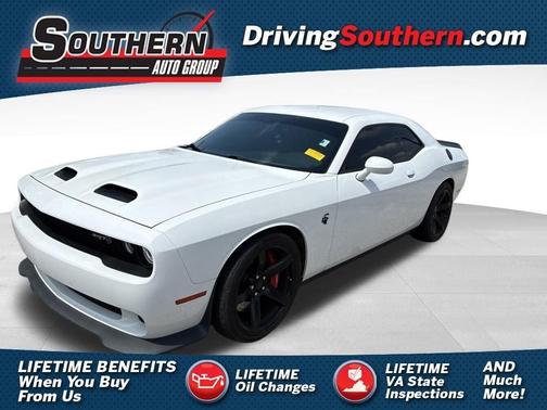 White 2019 Dodge Challenger SRT Hellcat