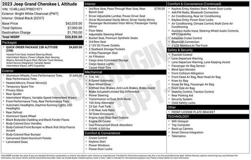 2023 Jeep Grand Cherokee L Laredo