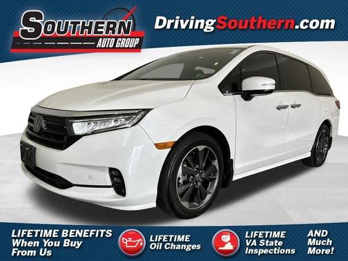Silver 2024 Honda Odyssey Elite