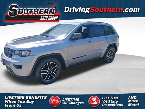 Silver 2020 Jeep Grand Cherokee Trailhawk
