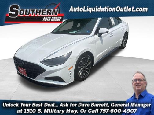 Gray 2021 Hyundai SONATA Limited