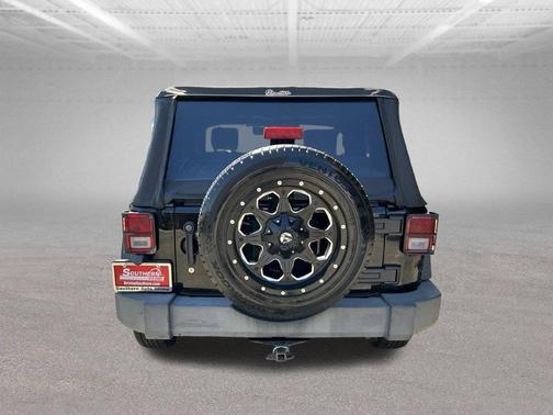 Black 2008 Jeep Wrangler X