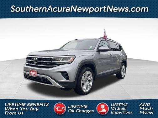 Pyrite Silver Metallic 2022 Volkswagen Atlas 3.6L SE w/Technology