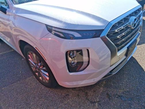 White 2020 Hyundai PALISADE Limited