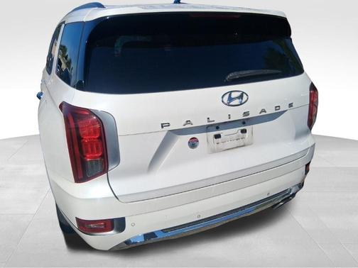 White 2020 Hyundai PALISADE Limited