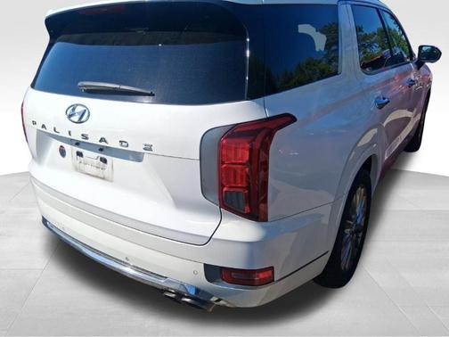White 2020 Hyundai PALISADE Limited